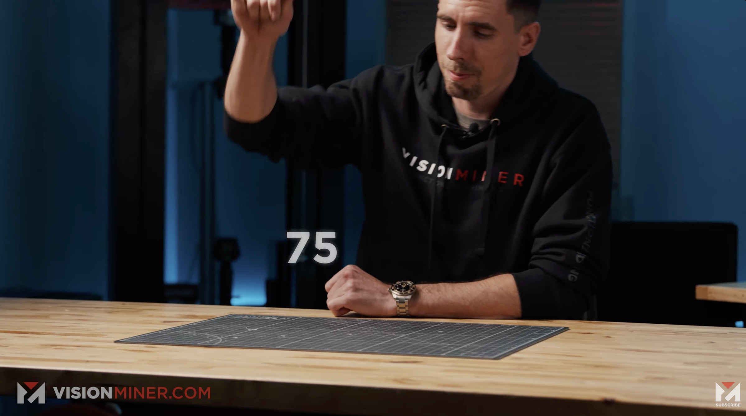Wood studio table