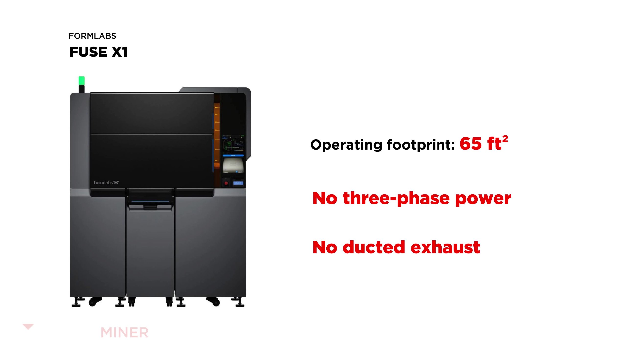 Current Fuse X1 product card with red negative statements